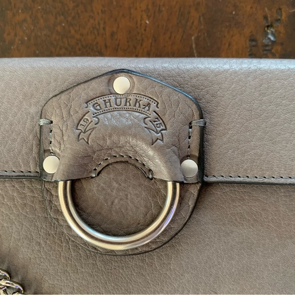 NWOT Rare GHURKA Calfskin Leather Crossbody Bag Clutch Wallet Detachable Strap - Picture 2 of 11